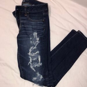 American Eagle Ultra Ripped Skinny Jeans